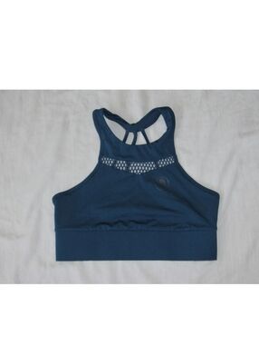 Craft Spartan Race Teal Strappy Back Sports Bra Women's sz Large